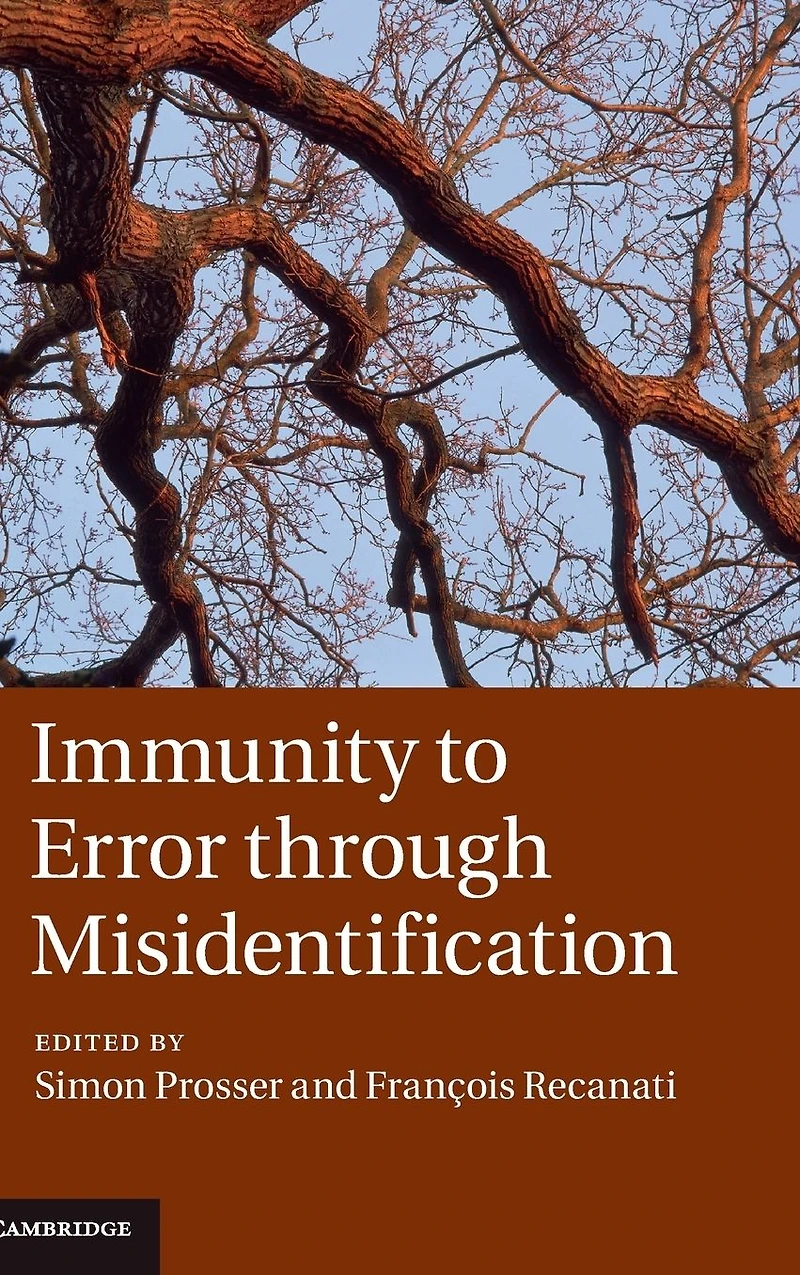 Immunity to Error through Misidentification: New Essays