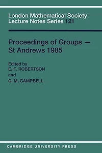 Proceedings of Groups - St. Andrews 1985