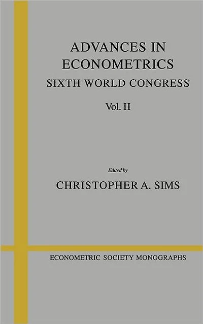 Advances Econometrics: Volume 2: Sixth World Congress
