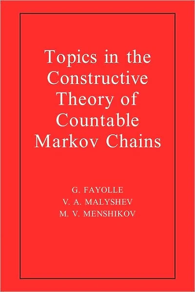 Topics the Constructive Theory of Countable Markov Chains