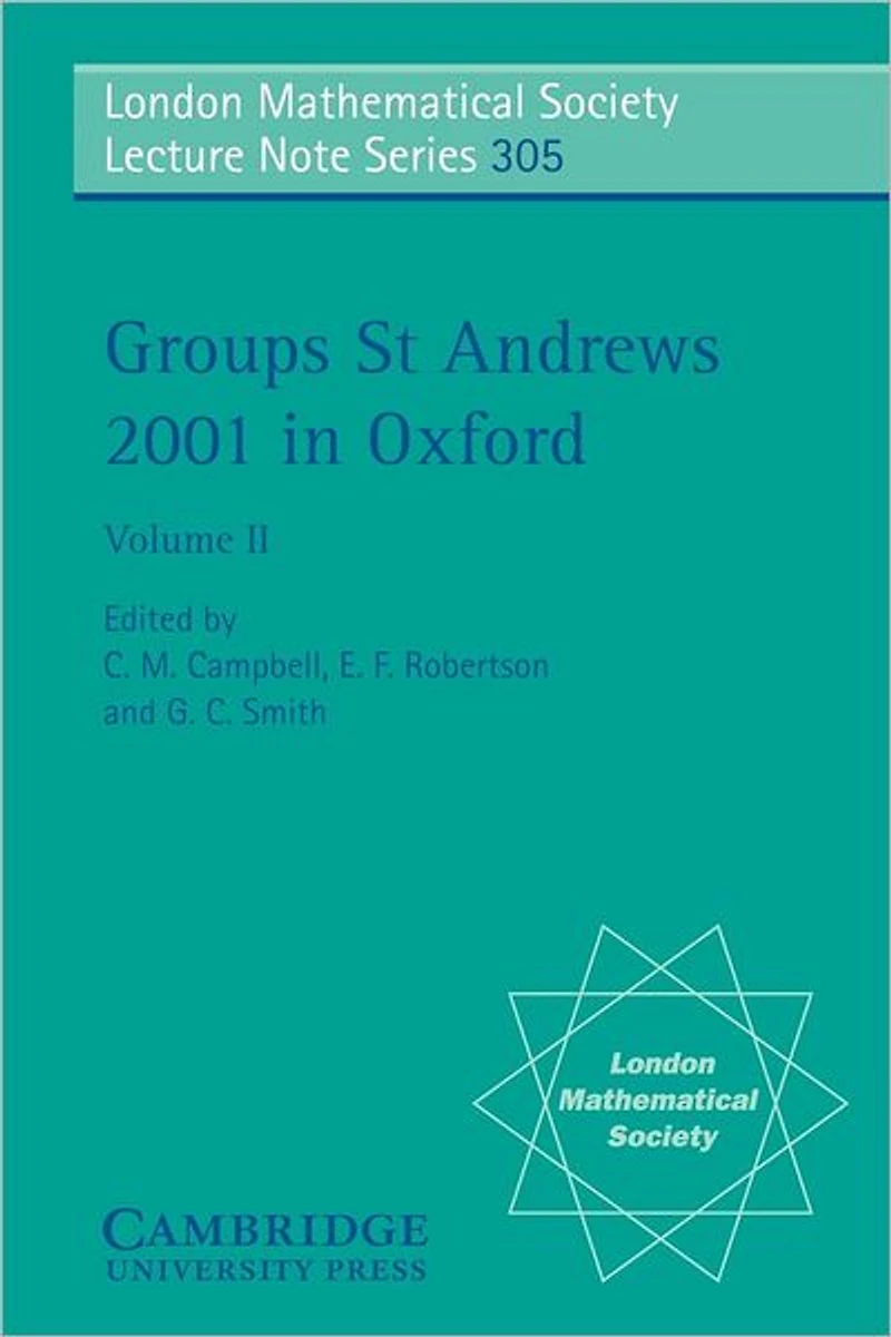 Groups St Andrews 2001 in Oxford: Volume 2