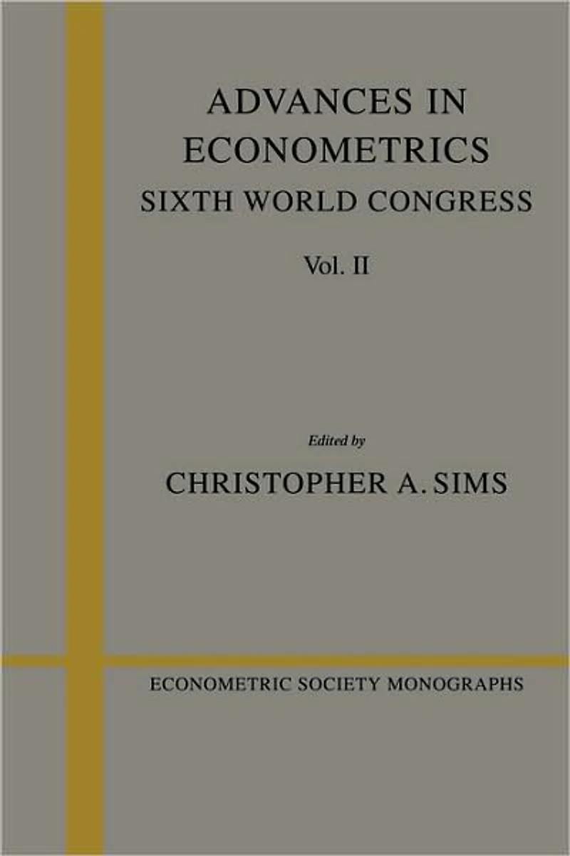 Advances Econometrics: Volume 2: Sixth World Congress