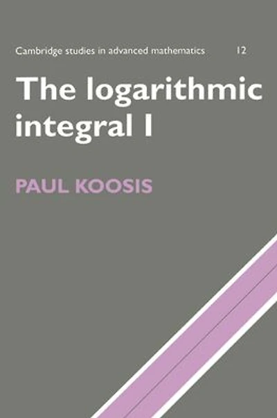 The Logarithmic Integral: Volume 1
