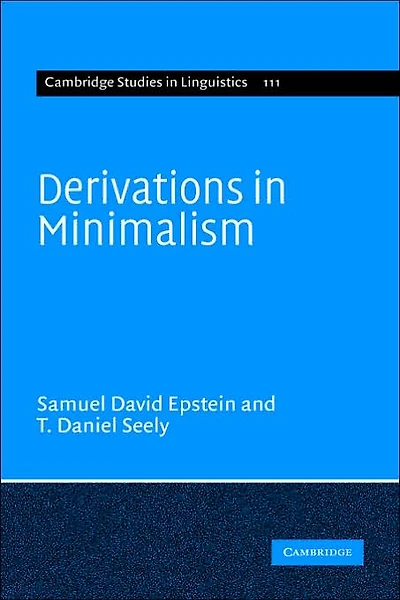 Derivations Minimalism