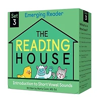 The Reading House Set 3: Introduction to Short Vowel Sounds