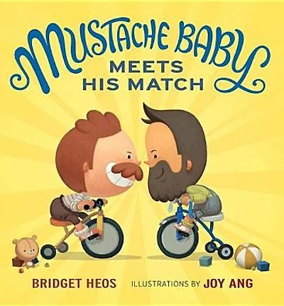 Mustache Baby Meets His Match