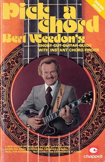 Bert Weedon's Pick a Chord: Bert Weedon's Short Cut Guitar Guide with Instant Chord Finder