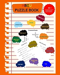 HBCU Puzzle Book: Crosswords, Puzzles & Word Scrambles