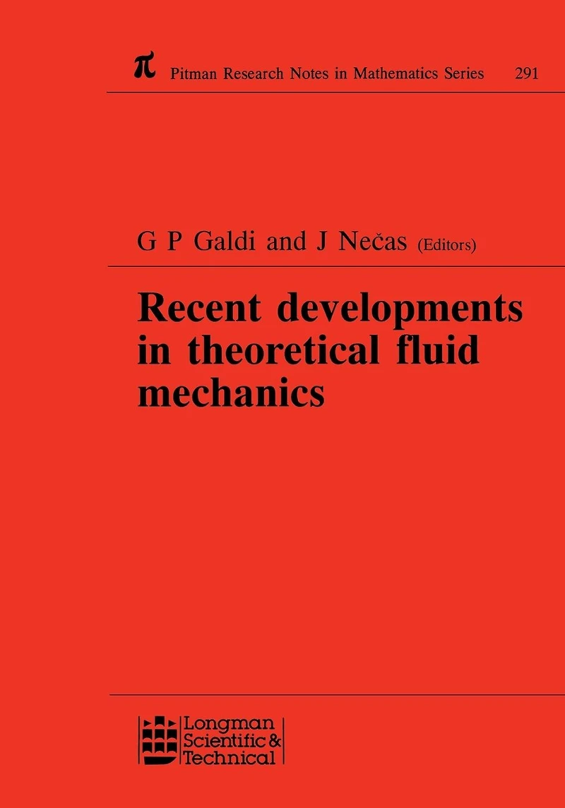 Recent Developments Theoretical Fluid Mechanics: Winter School, Paseky, 1992