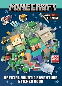 Minecraft Official Aquatic Adventure Sticker Book (Minecraft)