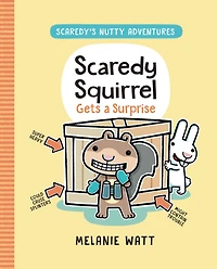 Scaredy Squirrel Gets a Surprise: (A Graphic Novel)