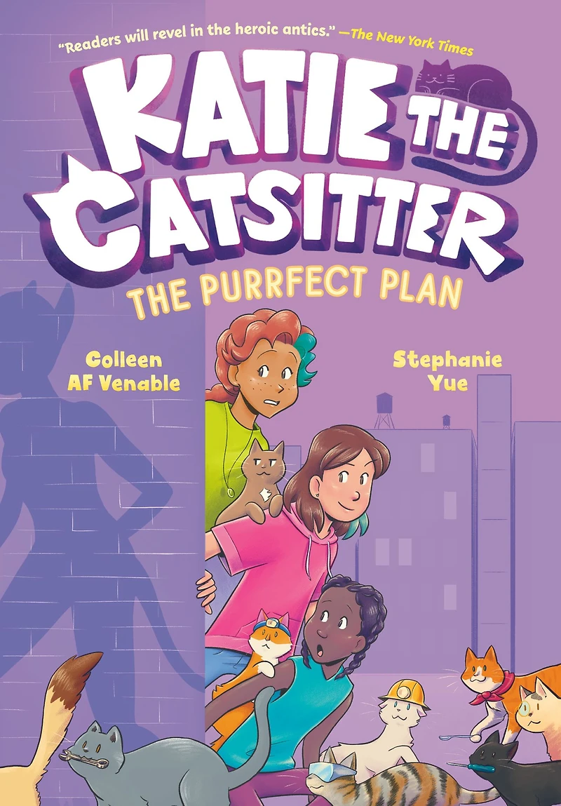 Katie The Catsitter 4: Purrfect Plan: (A Graphic Novel)