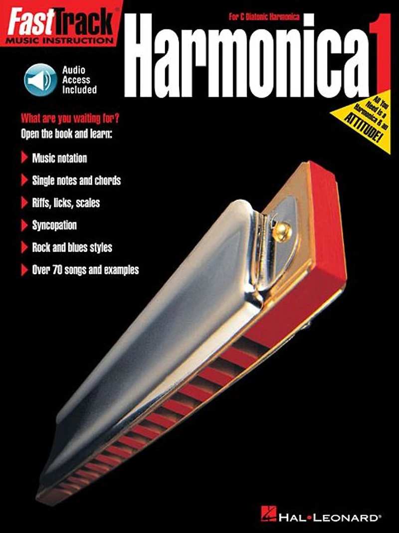 FastTrack Harmonica Method - Book 1: for Diatonic