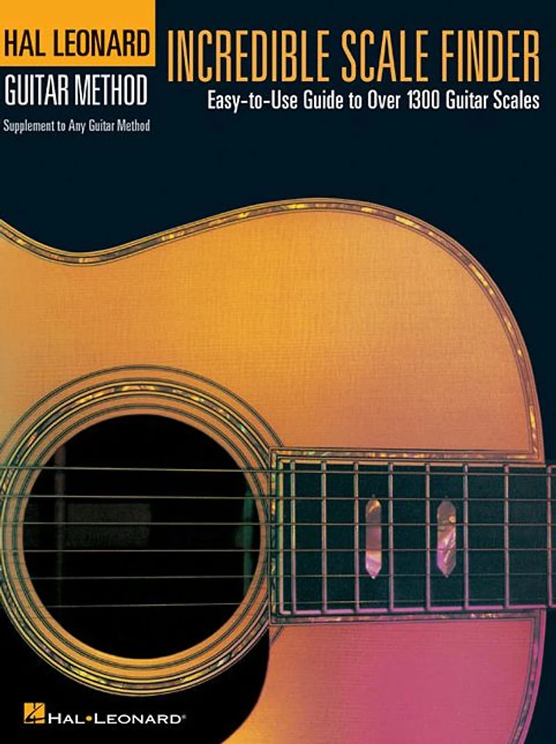 Incredible Scale Finder (Music Instruction): A Guide to Over 1,300 Guitar Scales x 9 Ed. Hal Leonard Method Supplement