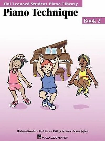 Piano Technique Book: Second International Student plan