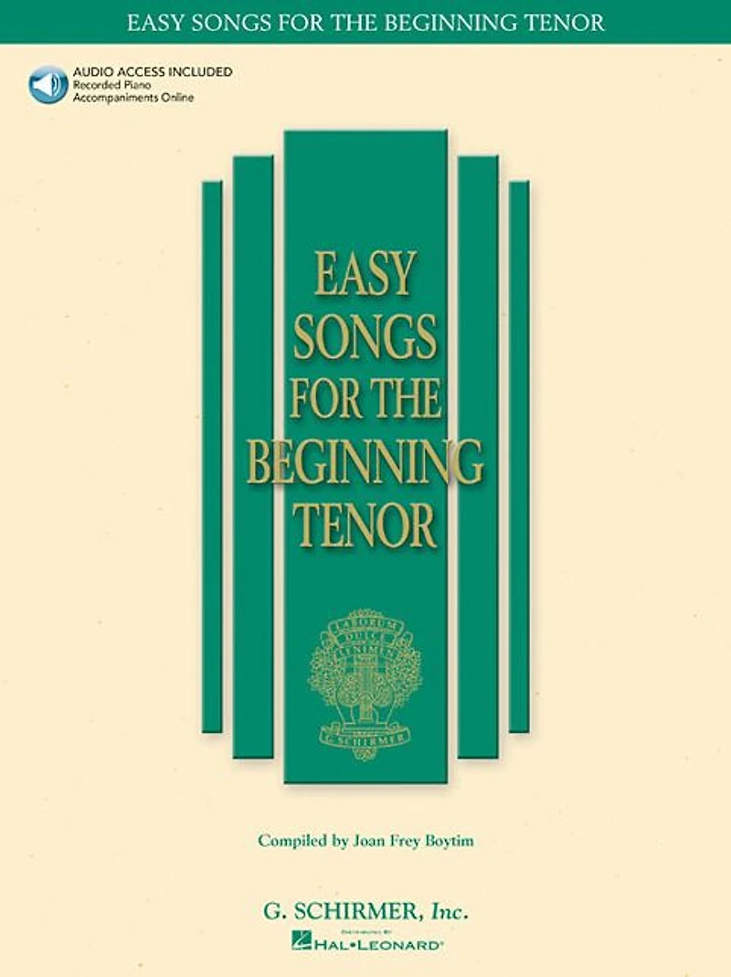 Easy Songs for the Beginning Tenor (Songbook)