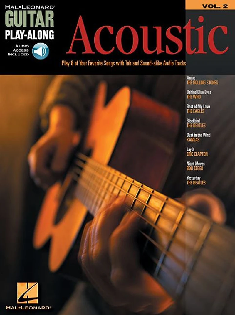 Acoustic Guitar Songbook Play-Along Volume 2