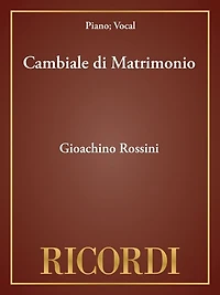 Cambiale di Matrimonio: Vocal Score