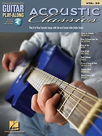 Acoustic Classics: Guitar Play-Along Volume 33