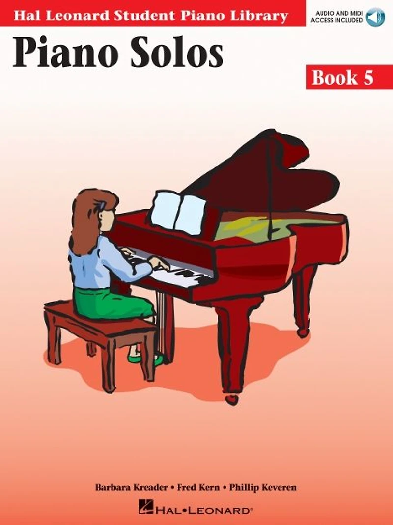 Piano Solos Book 5 - Book/Online Audio: Hal Leonard Student Library