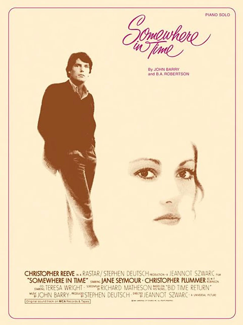 Somewhere Time (Sheet Music)