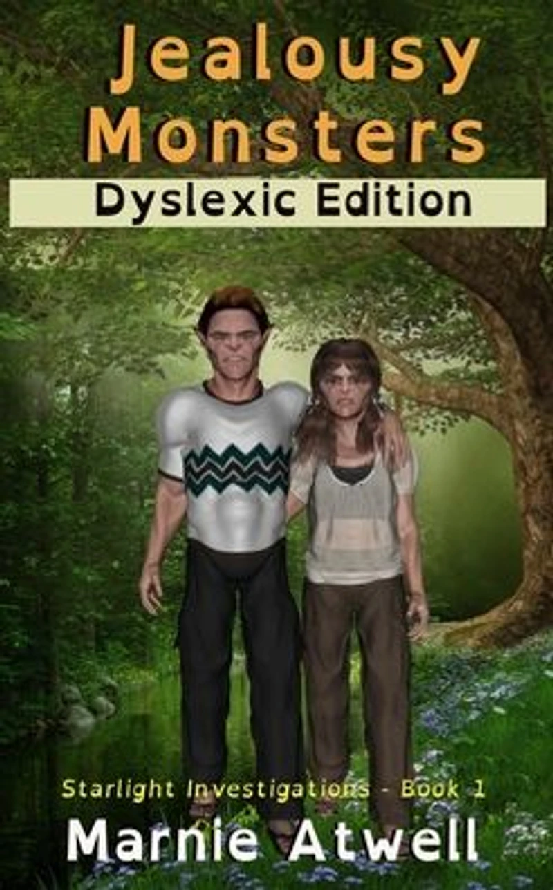 Jealousy Monsters Dyslexic Edition