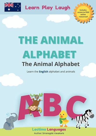 Animal Alphabet in English: Includes access to online activities