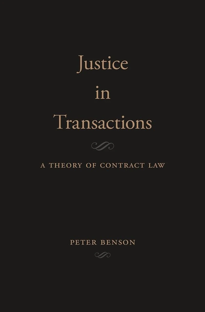 Justice Transactions: A Theory of Contract Law