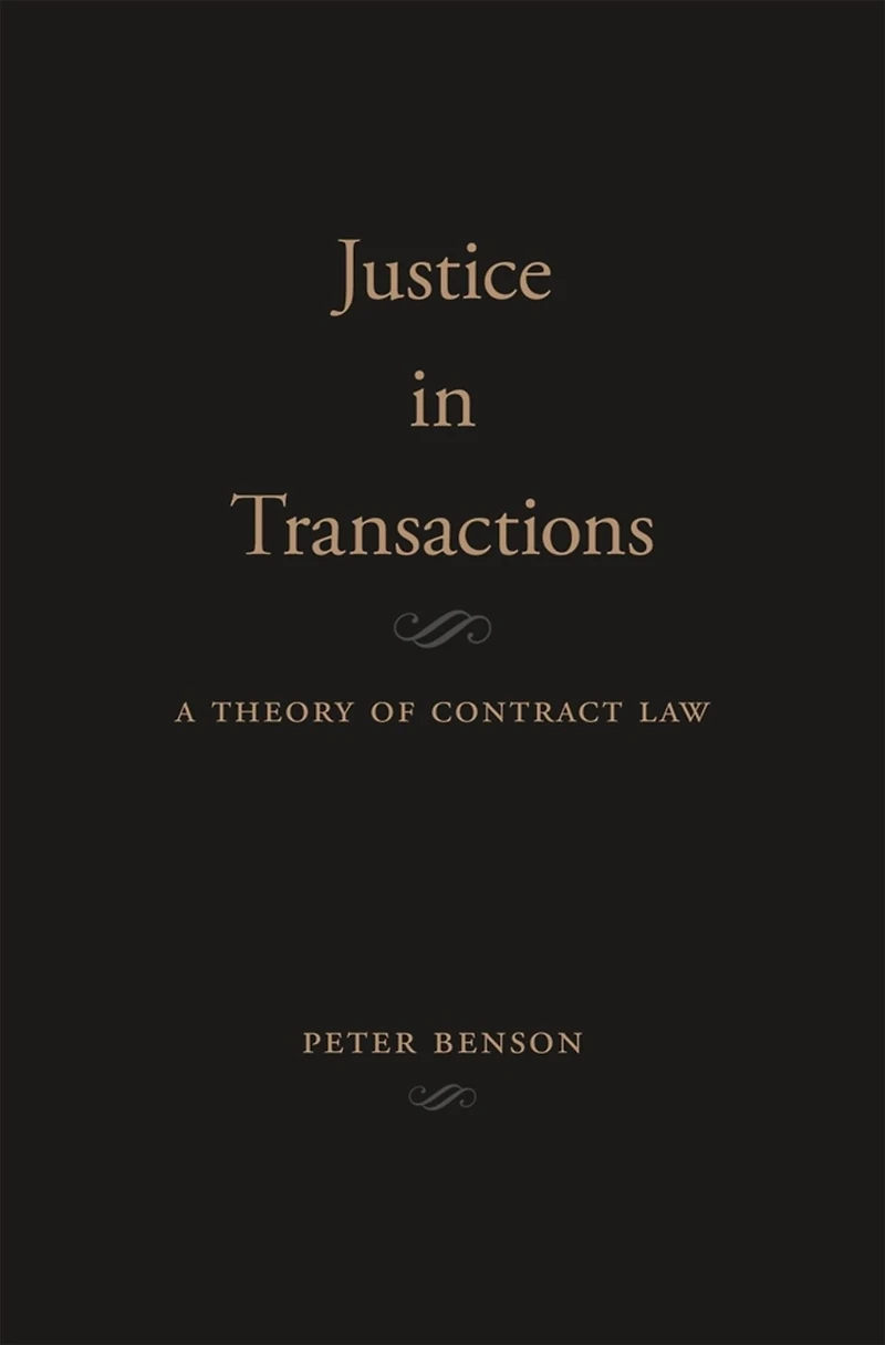 Justice Transactions: A Theory of Contract Law