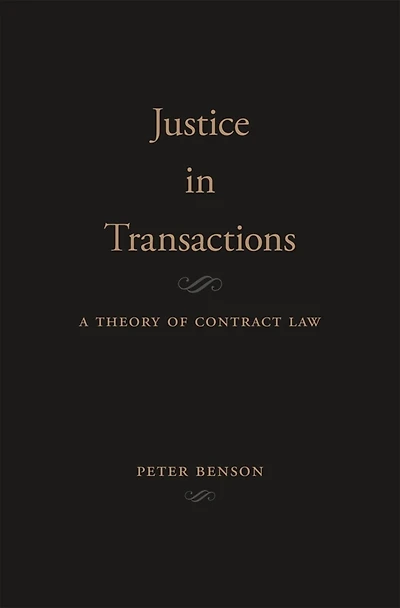 Justice Transactions: A Theory of Contract Law