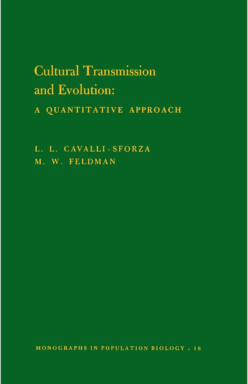 Cultural Transmission and Evolution: A Quantitative Approach