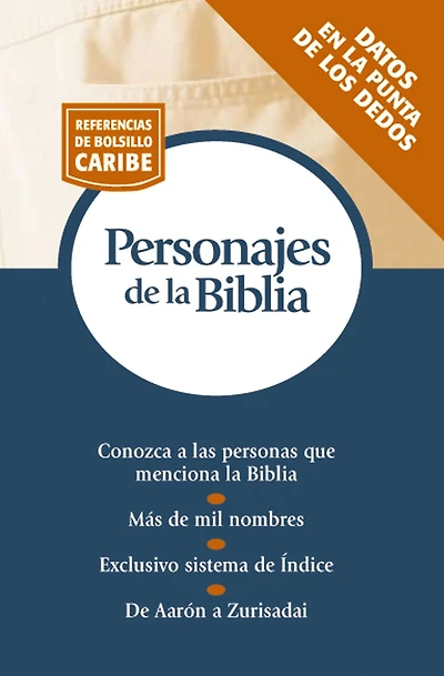 Personajes de la Biblia: Serie Referencias bolsillo