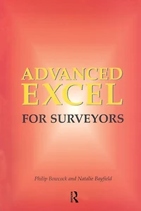 Advanced Excel for Surveyors