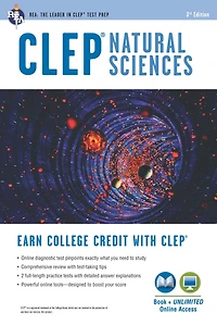 CLEP® Natural Sciences Book + Online