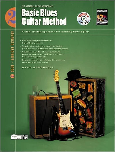 Basic Blues Guitar Method, Bk 2: A Step-by-Step Approach for Learning How to Play, Book & Enhanced CD