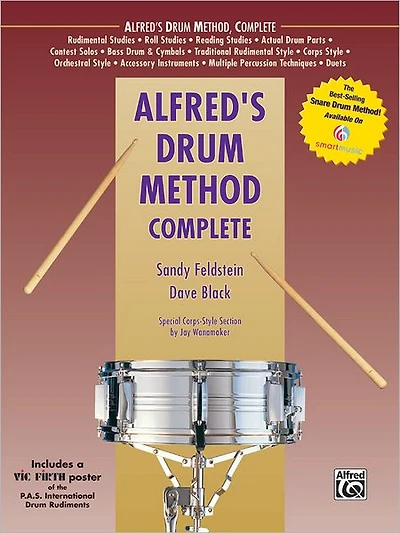 Alfred's Drum Method Complete: Book & Poster
