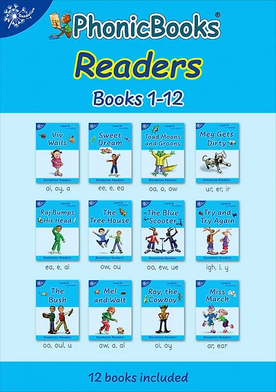 Phonic Books Dandelion Readers Vowel Spellings Level 2 Viv Wails: Decodable for Beginner Teams