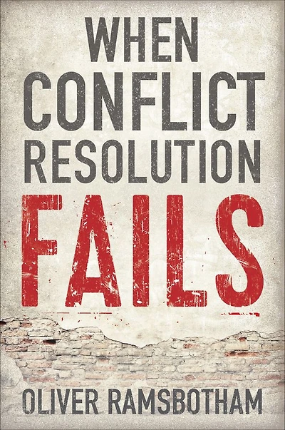 When Conflict Resolution Fails: An Alternative to Negotiation and Dialogue: Engaging Radical Disagreement Intractable Conflicts