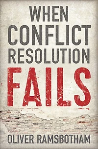 When Conflict Resolution Fails: An Alternative to Negotiation and Dialogue: Engaging Radical Disagreement Intractable Conflicts