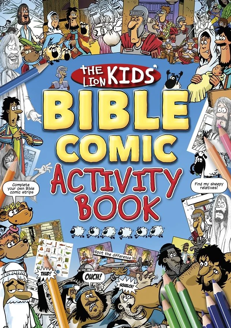 The Lion Kids Bible Comic Activity Book