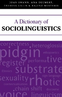 A Dictionary of Sociolinguistics
