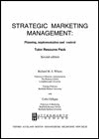 Strategic Marketing Management Tutor Resource Pack