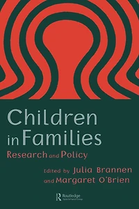 Children Families: Research And Policy