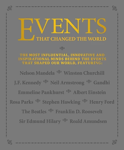 Events that Changed the World: The most influential, innovative and inspirational minds behind the events that shaped our world