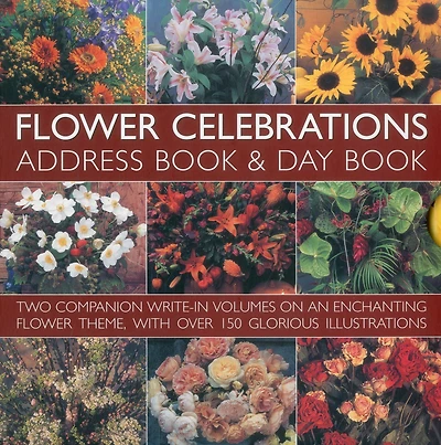 Flower Celebrations Address Book & Day Book Set