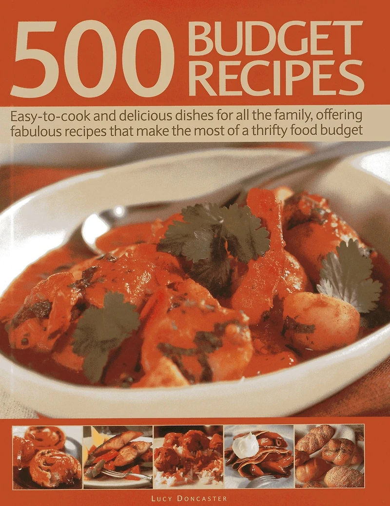 500 budget Recipes: Easy-to-cook and delicious dishes for all the family, offering fabulous recipes that make most of a thrifty food