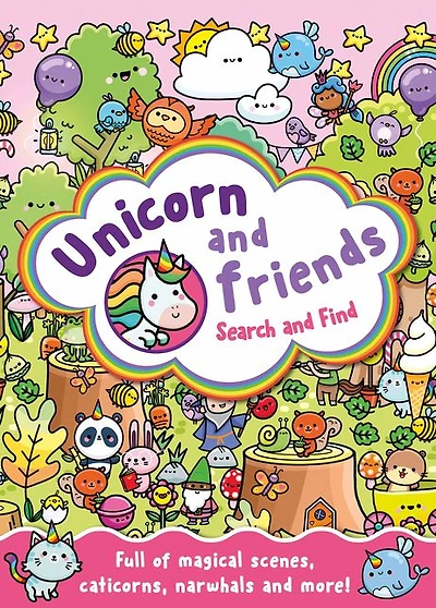 Unicorn and Friends Search and Find