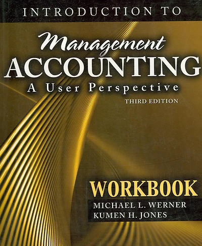 Intro. to Management Accounting-Workbook