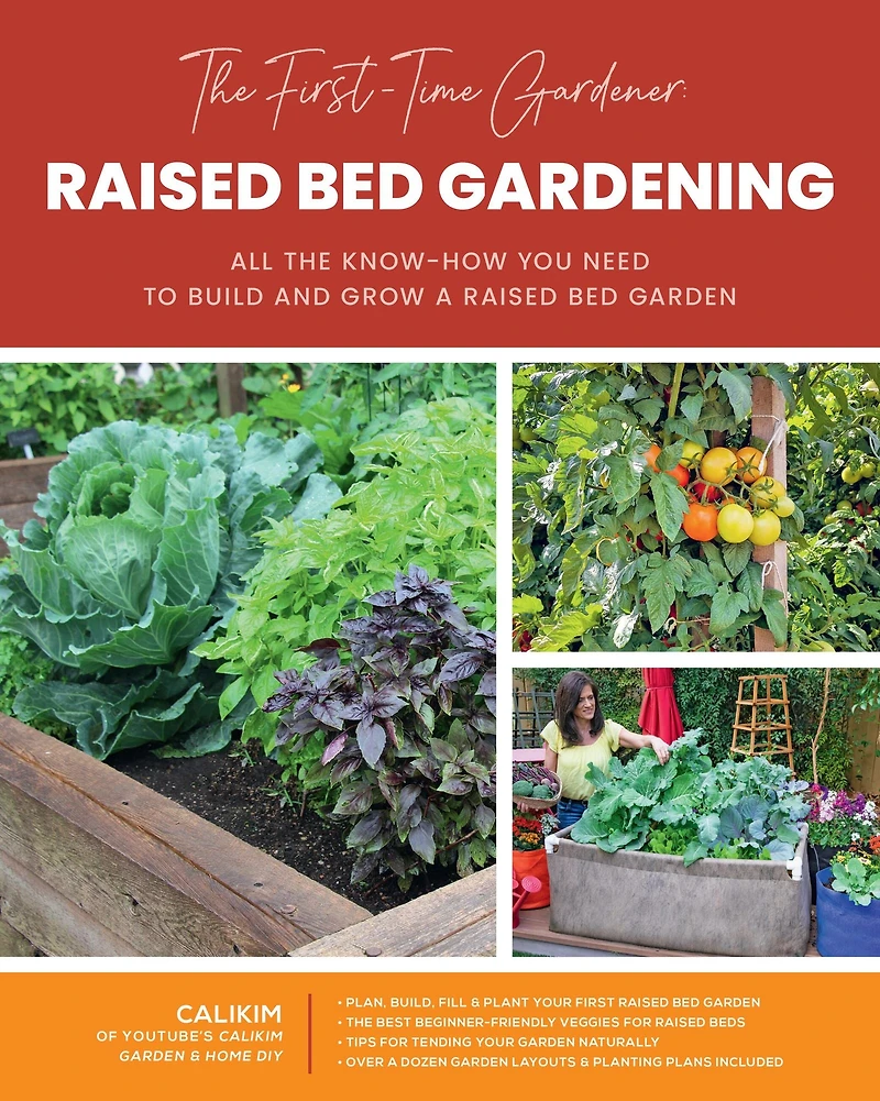 the First-Time Gardener: raised bed Gardening: All know-how you need to build and grow a garden