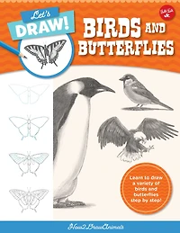 Let's draw birds & Butterflies: Learn to a variety of and butterflies step by step!
